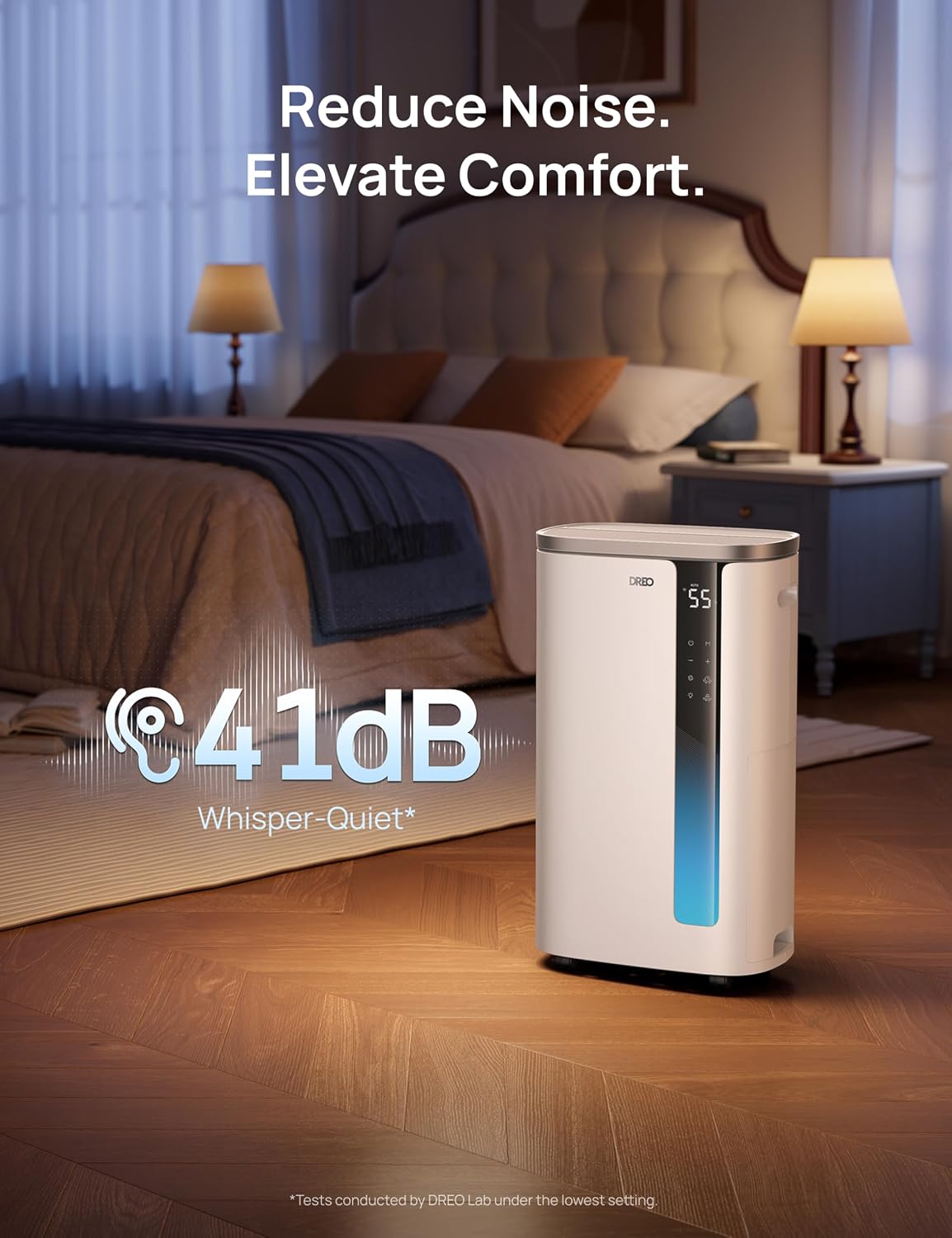 Thumbnail 6 de DREO DR-HDH003S Smart Dehumidifier, 75-Pint, 4,500 Sq Ft, App Control