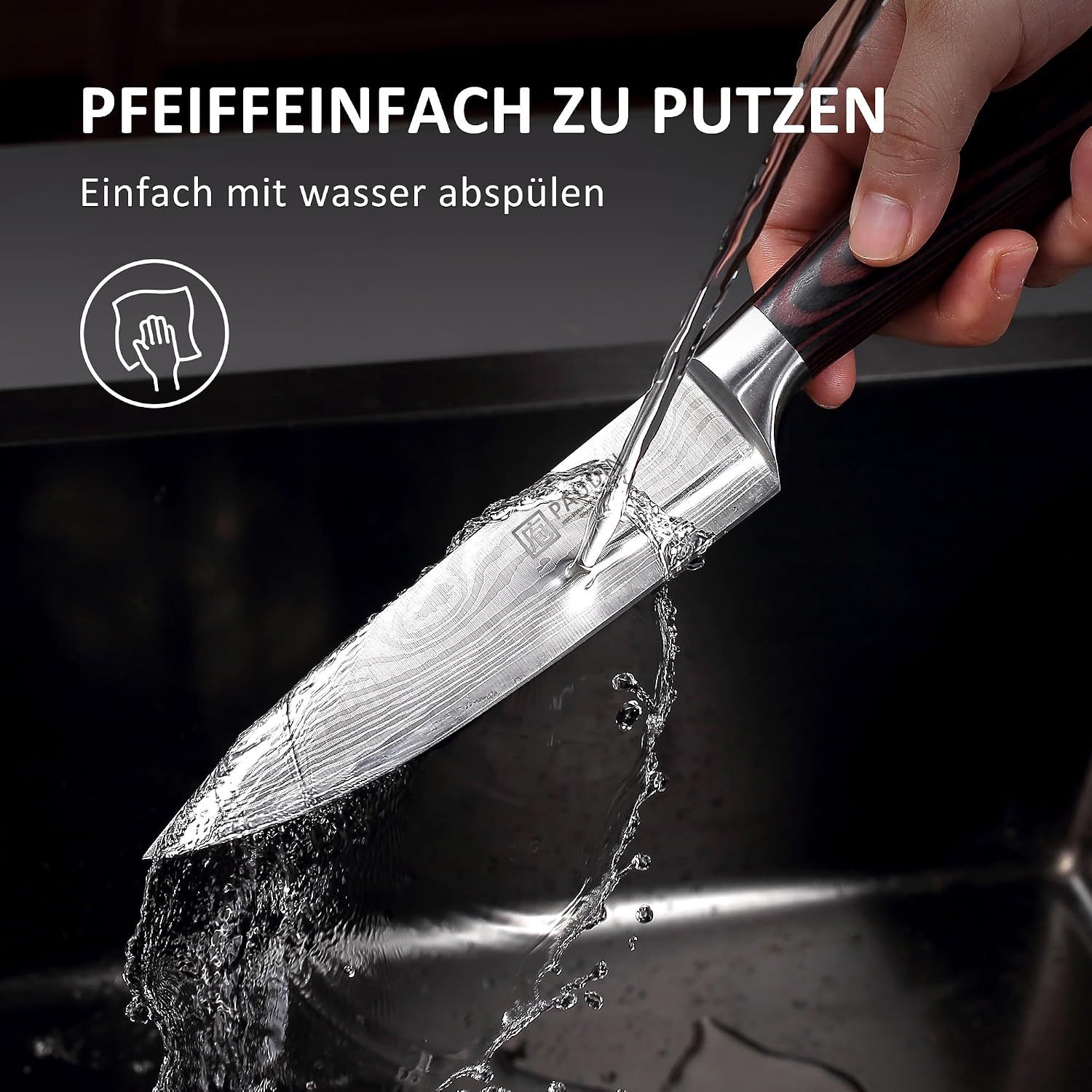 Thumbnail 6 de PAUDIN Kochmesser 15 cm Präzises Allzweckmesser