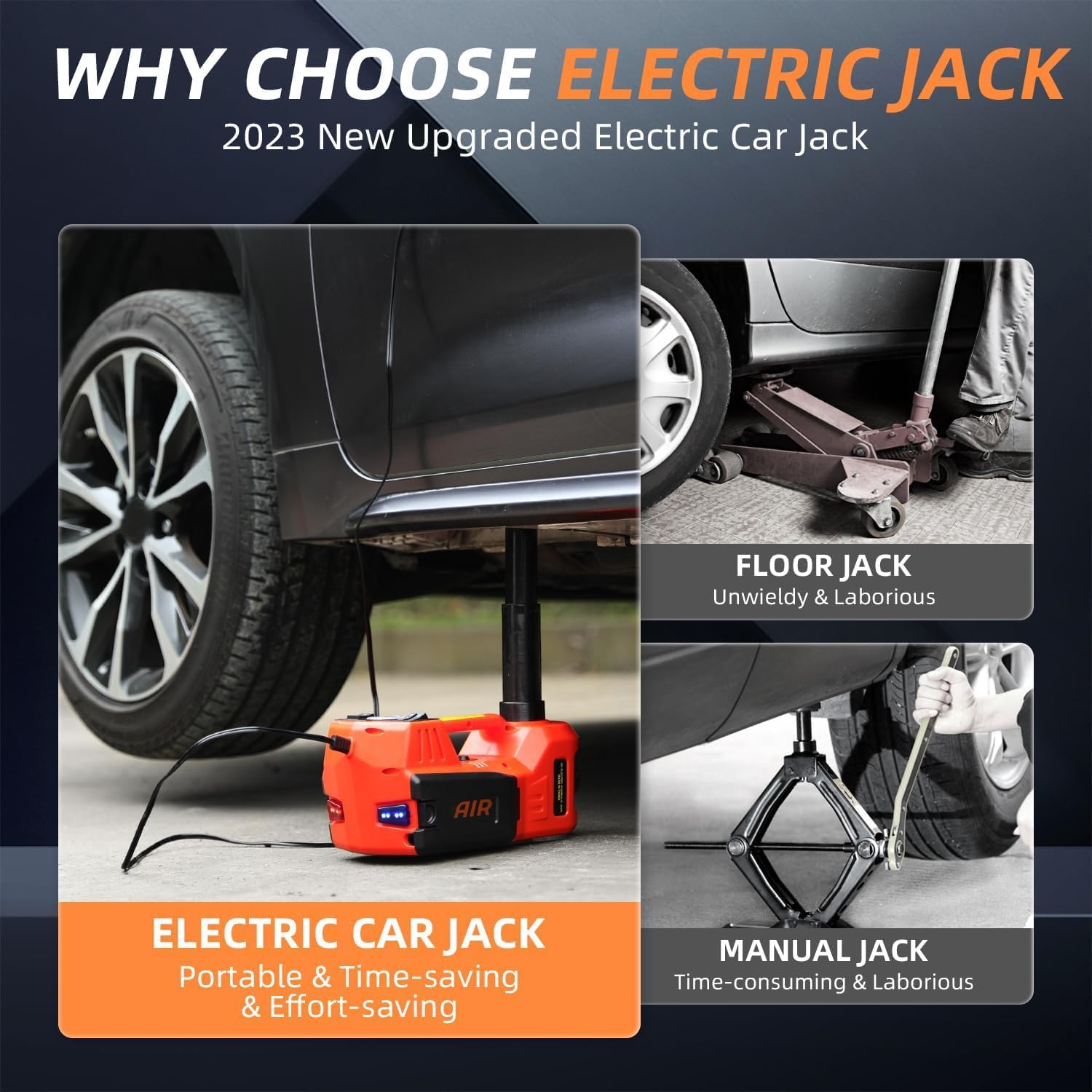 Thumbnail 6 de STANDTALL 5 Ton Electric Car Jack Kit