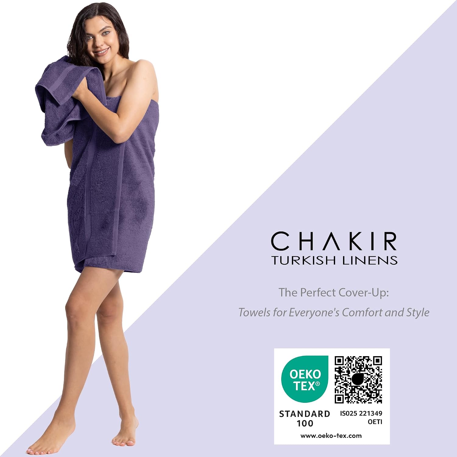 Thumbnail 4 de Chakir Turkish Linens 4-Piece Washcloths