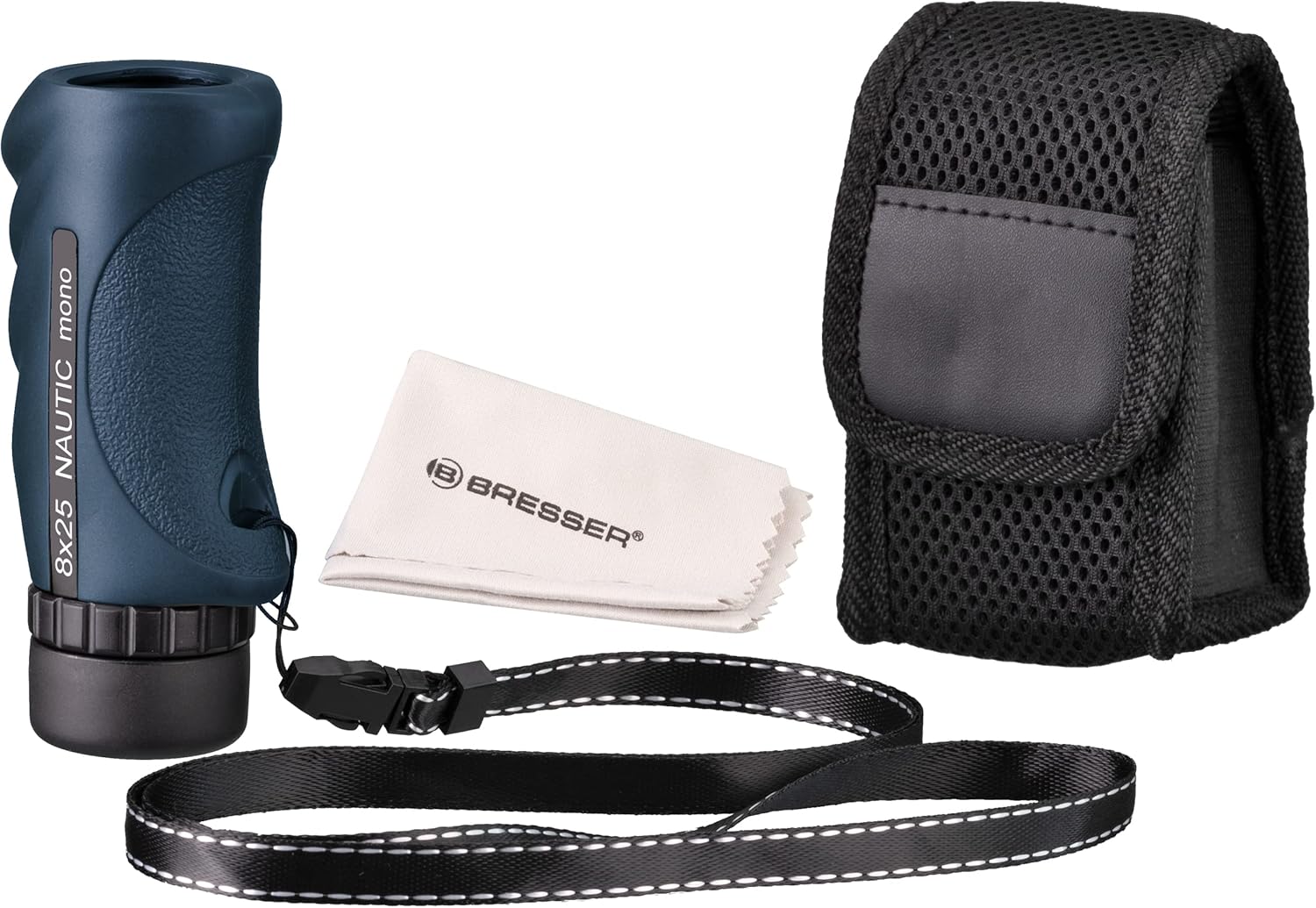 Detalle de Bresser Monokular Nautic 8x25 – wasserdicht, stickstoffgefüllt, kompakt und brillengerecht