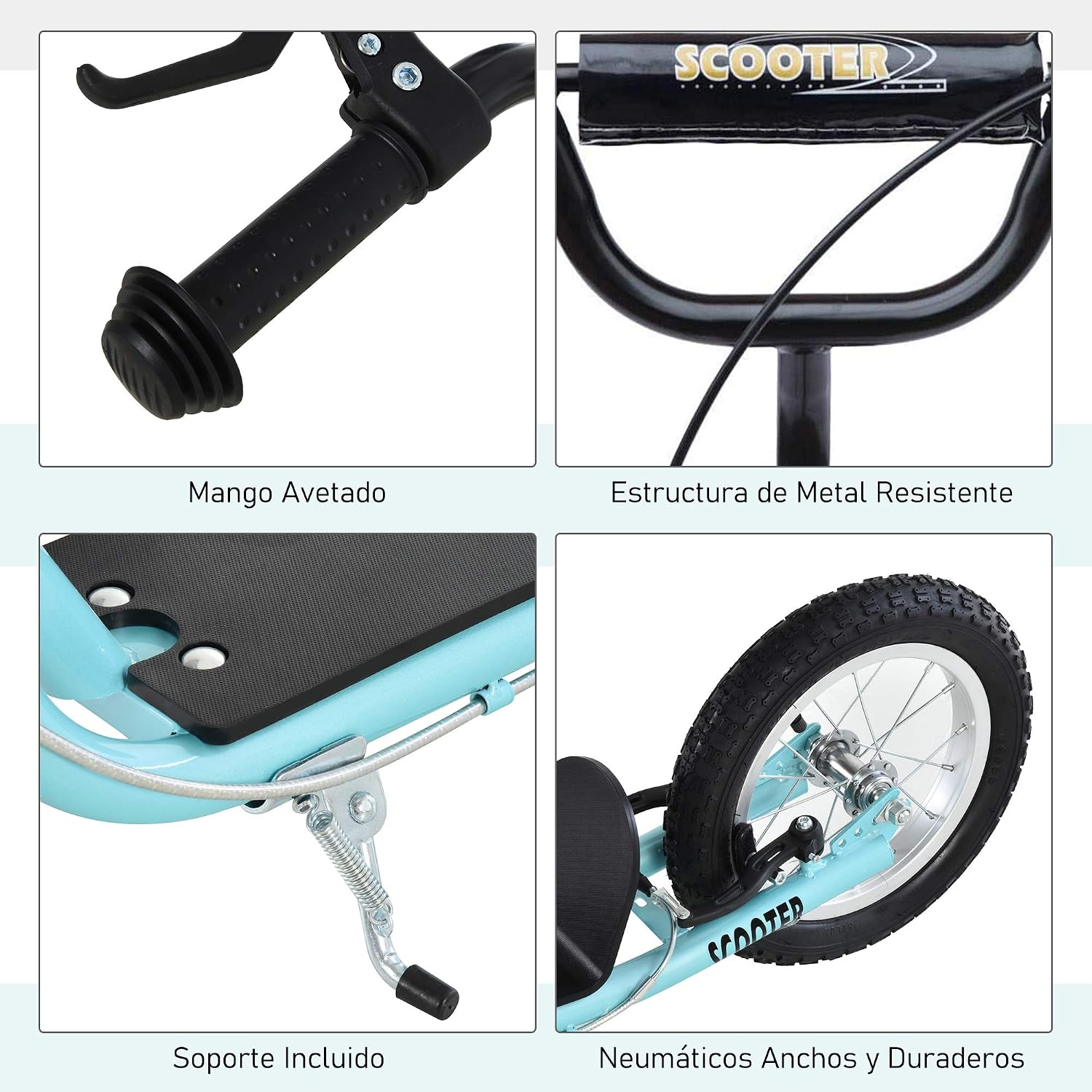 Thumbnail 5 de HOMCOM Scooter Patinete para Niños 100 kg