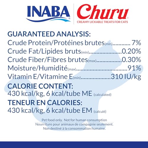 Thumbnail 7 de INABA Churu Cat Treats, Lickable Creamy Purée – Chicken Variety, 0.5 oz Tubes (120 total)