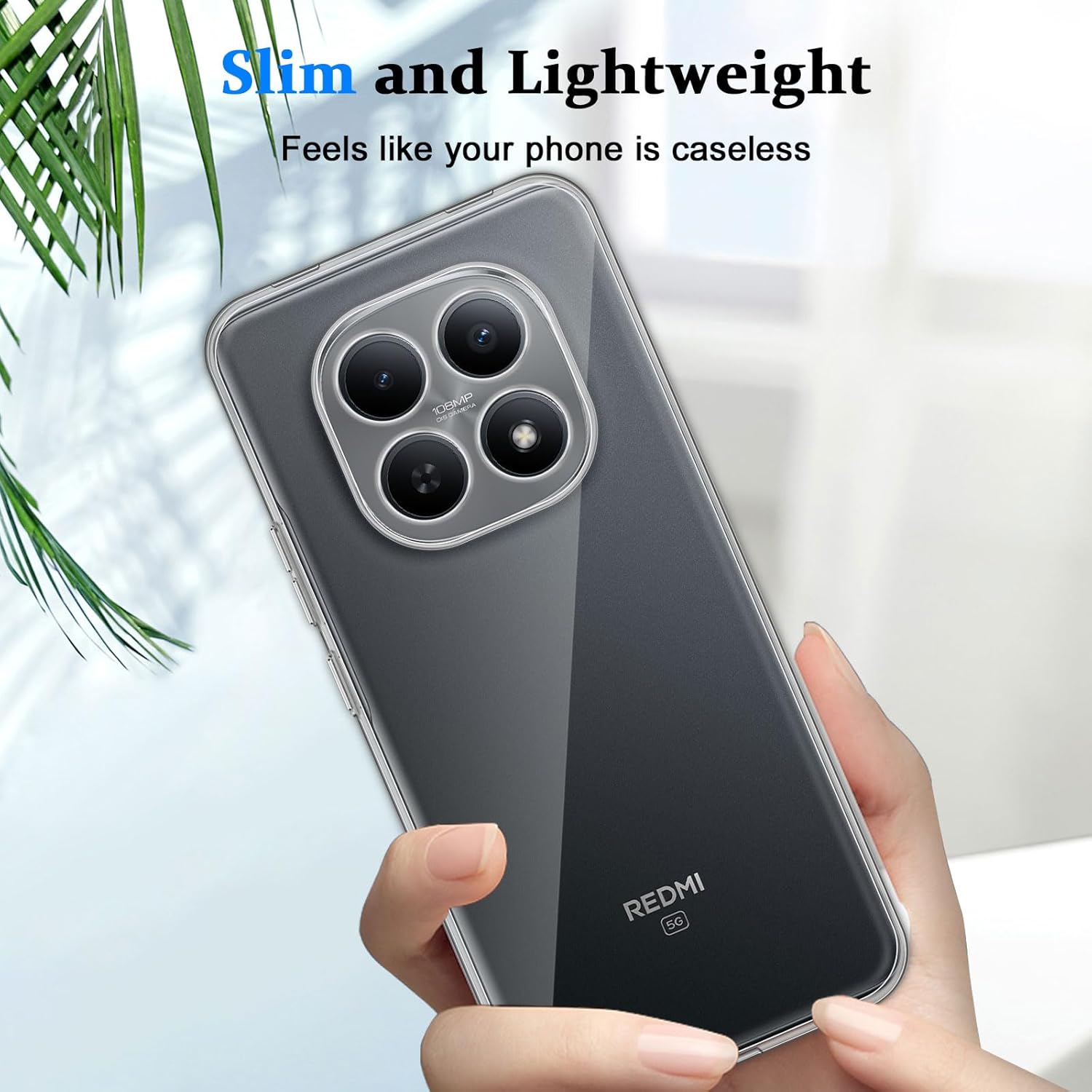 Thumbnail 5 de LiiLaa Schutzset für Xiaomi Redmi Note 15 4G/5G & Poco M8 5G: 9H Panzer-Schutzglas + transparente TPU-Hülle