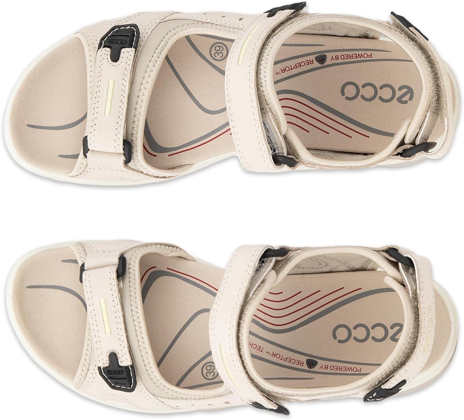 Detalle 2 de ECCO Damen OFFROAD YUCATAN Limestone Beige 39 – Robust, komfortabel und vielseitig einsetzbar