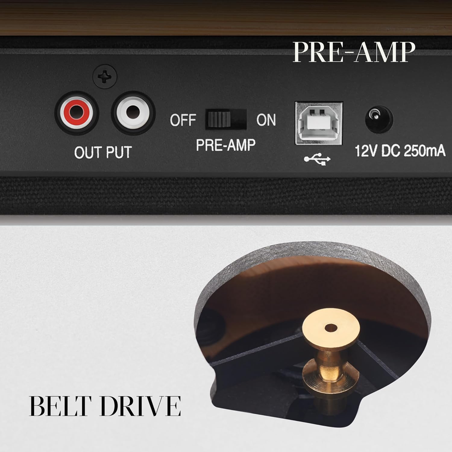 Thumbnail 4 de House of Marley Stir It Up Bluetooth Vinyl Turntable 🎶