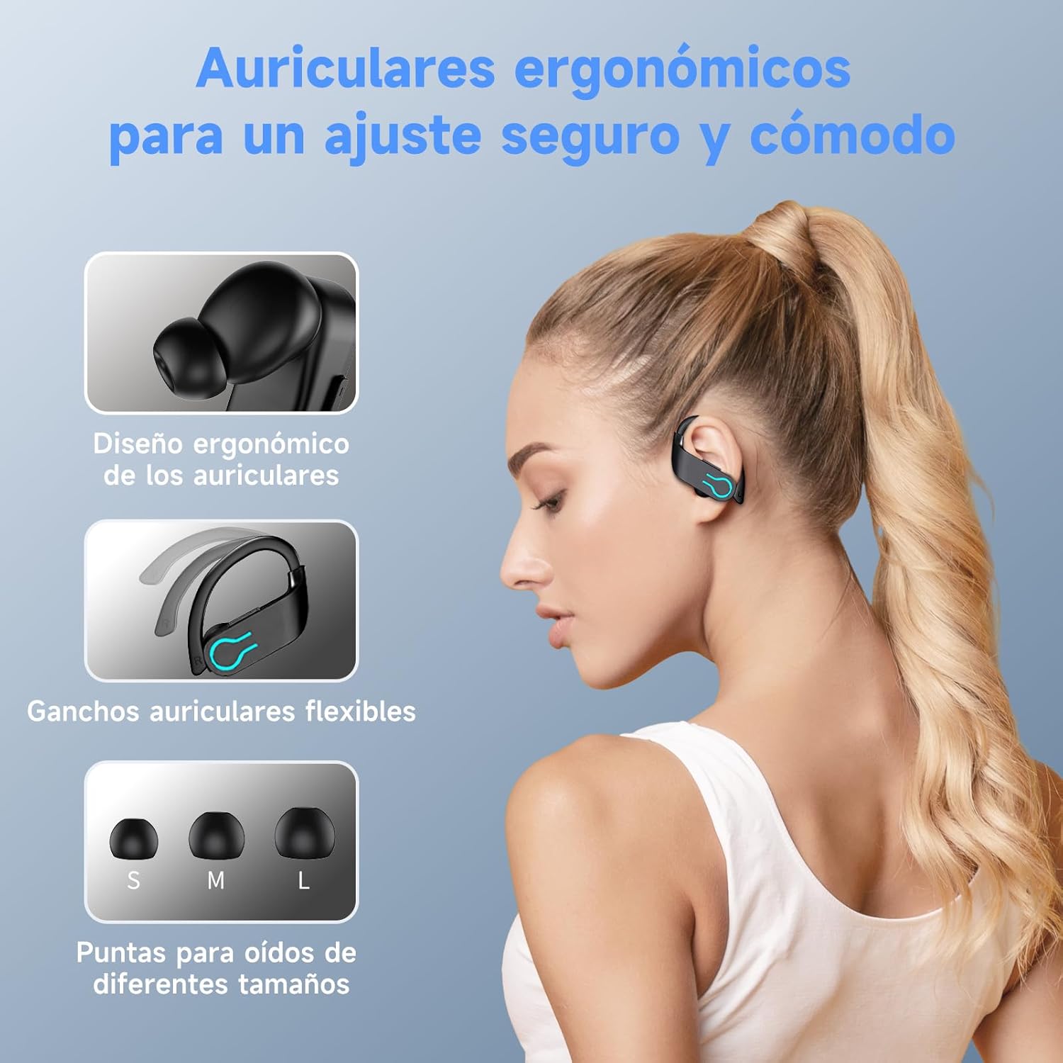 Thumbnail 2 de Paekole Auriculares Open Ear Deportivos