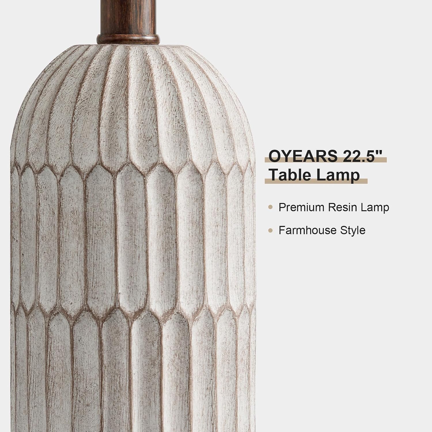 Thumbnail 4 de OYEARS Table Lamps, 22-Inch