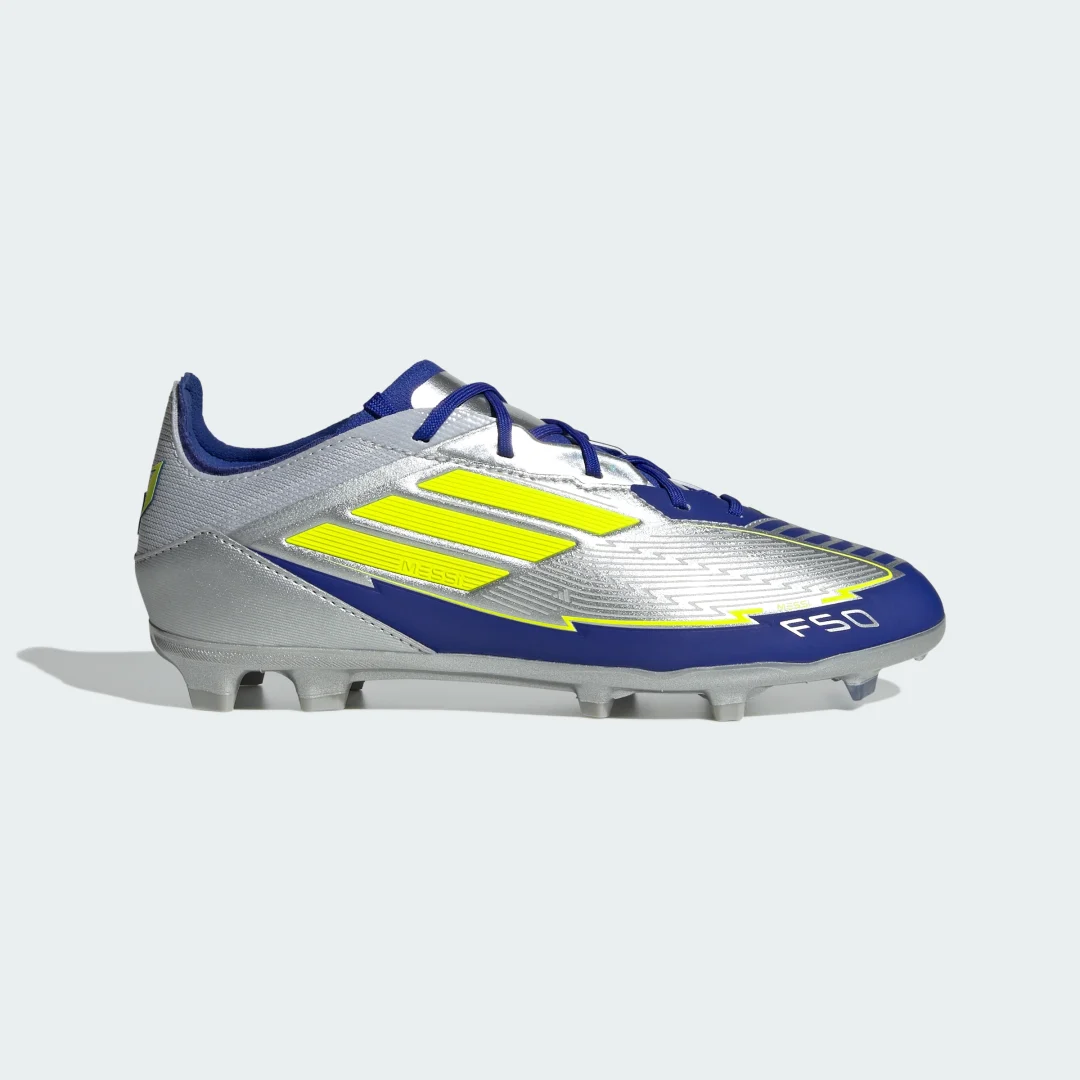 Detalle 2 de Bota de fútbol F50 Elite Messi césped natural seco (Adolescentes) – Adidas