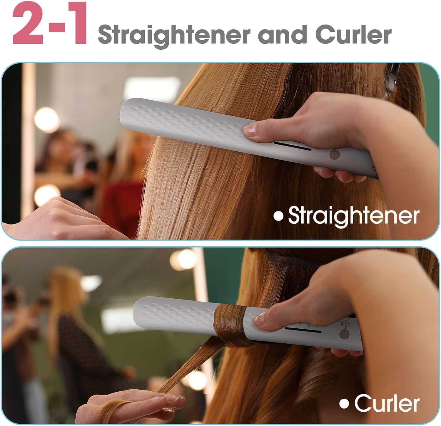 Detalle 1 de Quico Hair Straightener 15s Fast Heating
