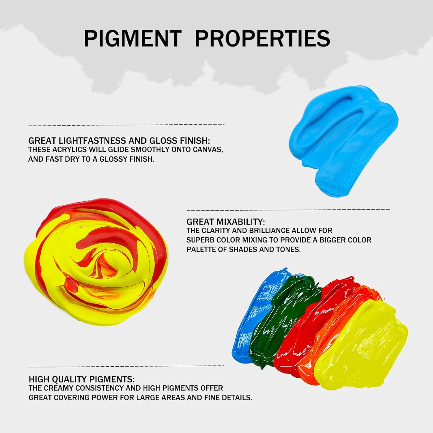 Thumbnail 2 de Artecho Acrylic Paint 18 Colours 59 ml set 🎨