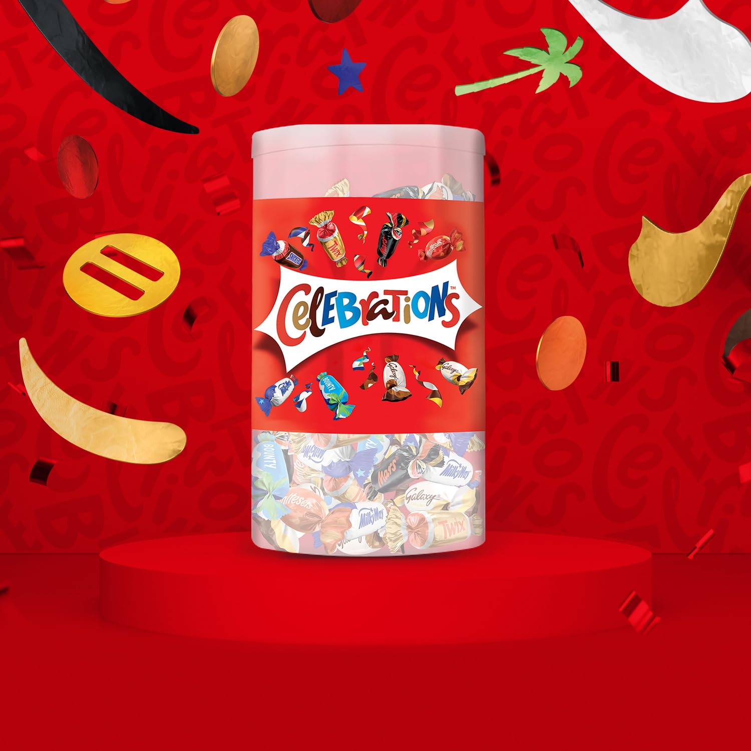 Thumbnail 4 de Celebrations Schokolade Großpackung 1435 g – Mini-Schokoriegel Mix (Maltesers, Galaxy, Snickers & mehr)
