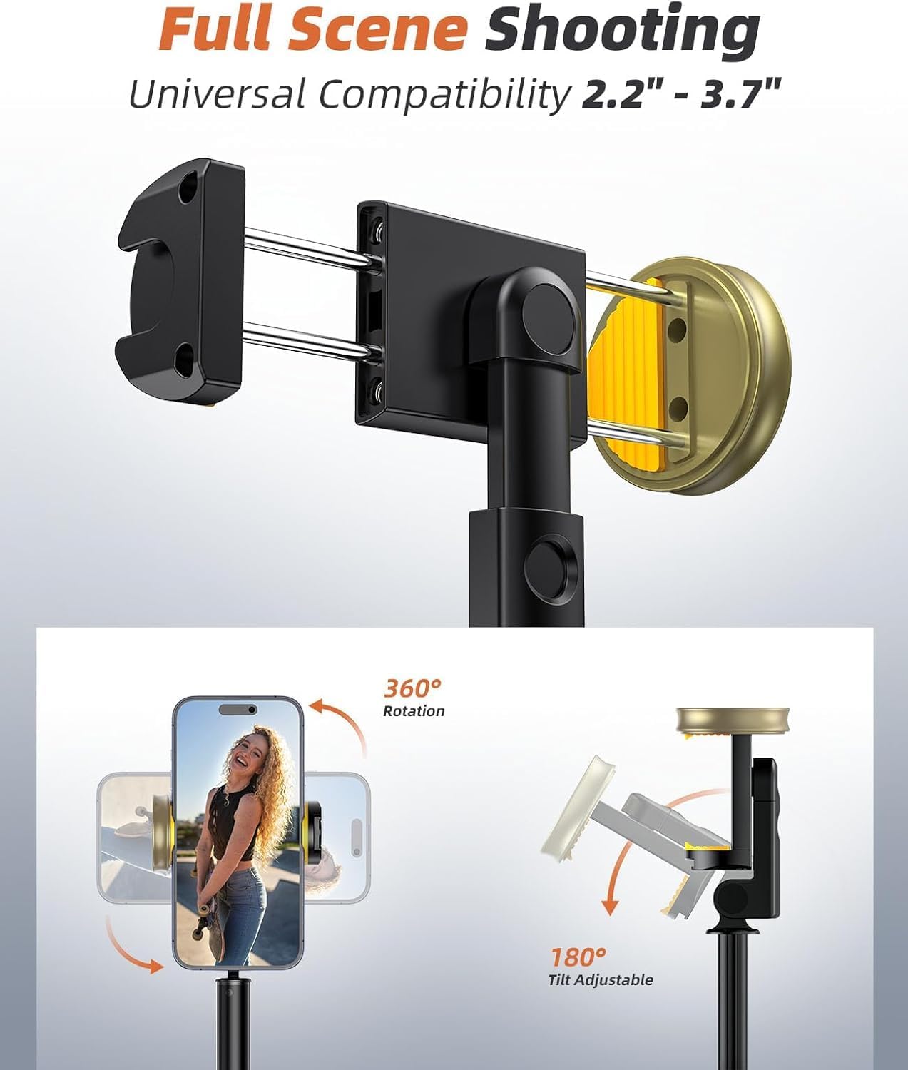 Thumbnail 4 de Vimose 62" Phone Tripod Stand