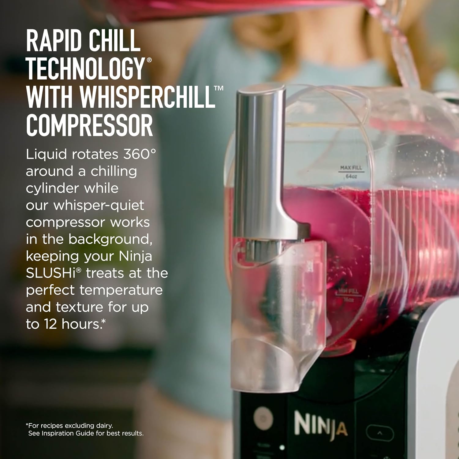 Thumbnail 5 de Ninja SLUSHi Professional Drink Maker FS301 (7+ Servings) – Black