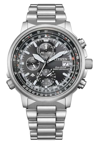 Detalle de Citizen Promaster Sky Eco-Drive Herrenuhr AT8300-58E – Schwarz, 41 mm