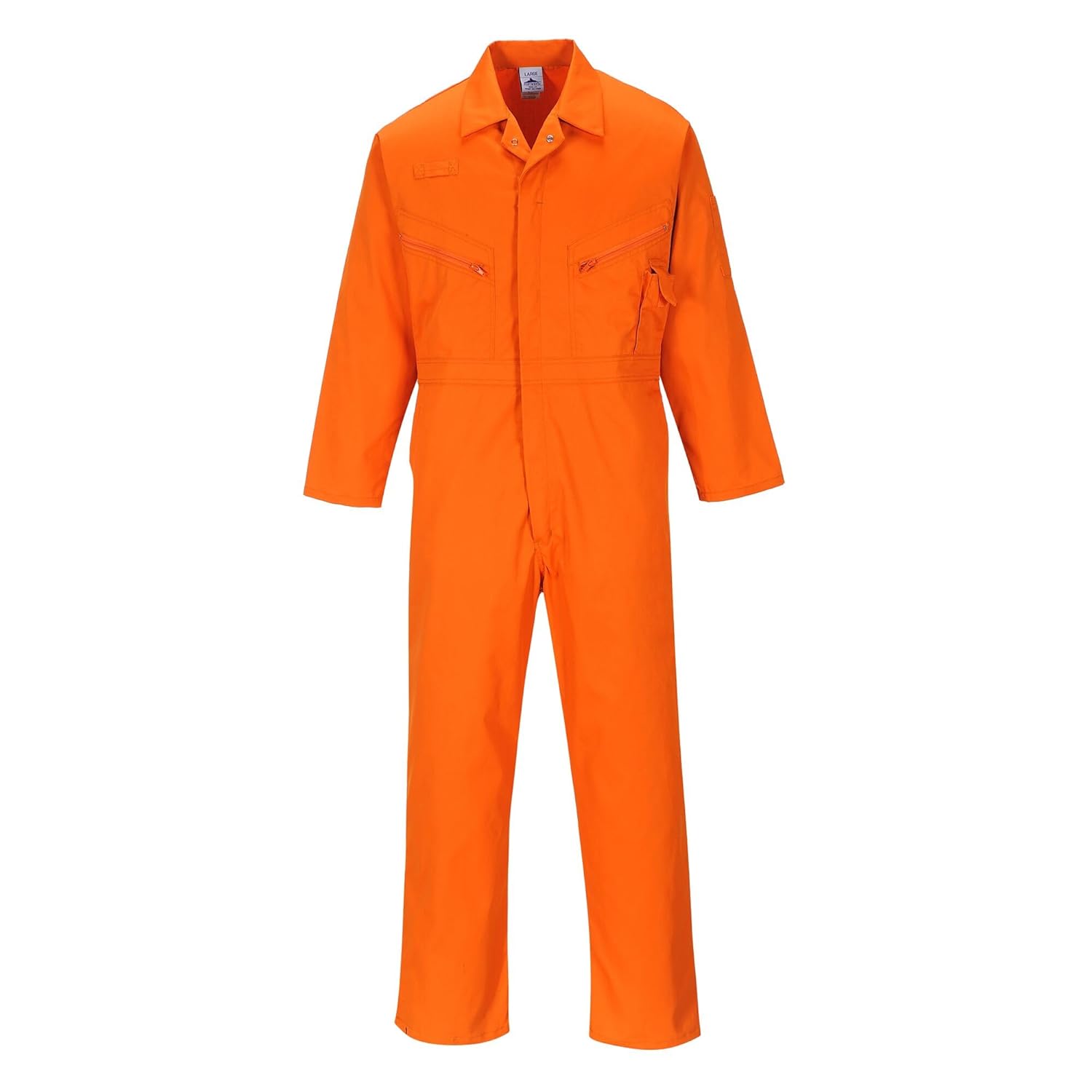 Detalle de Portwest C813 Liverpool Work Overalls – Navy, L, 65/35 Polycotton Boiler Suit