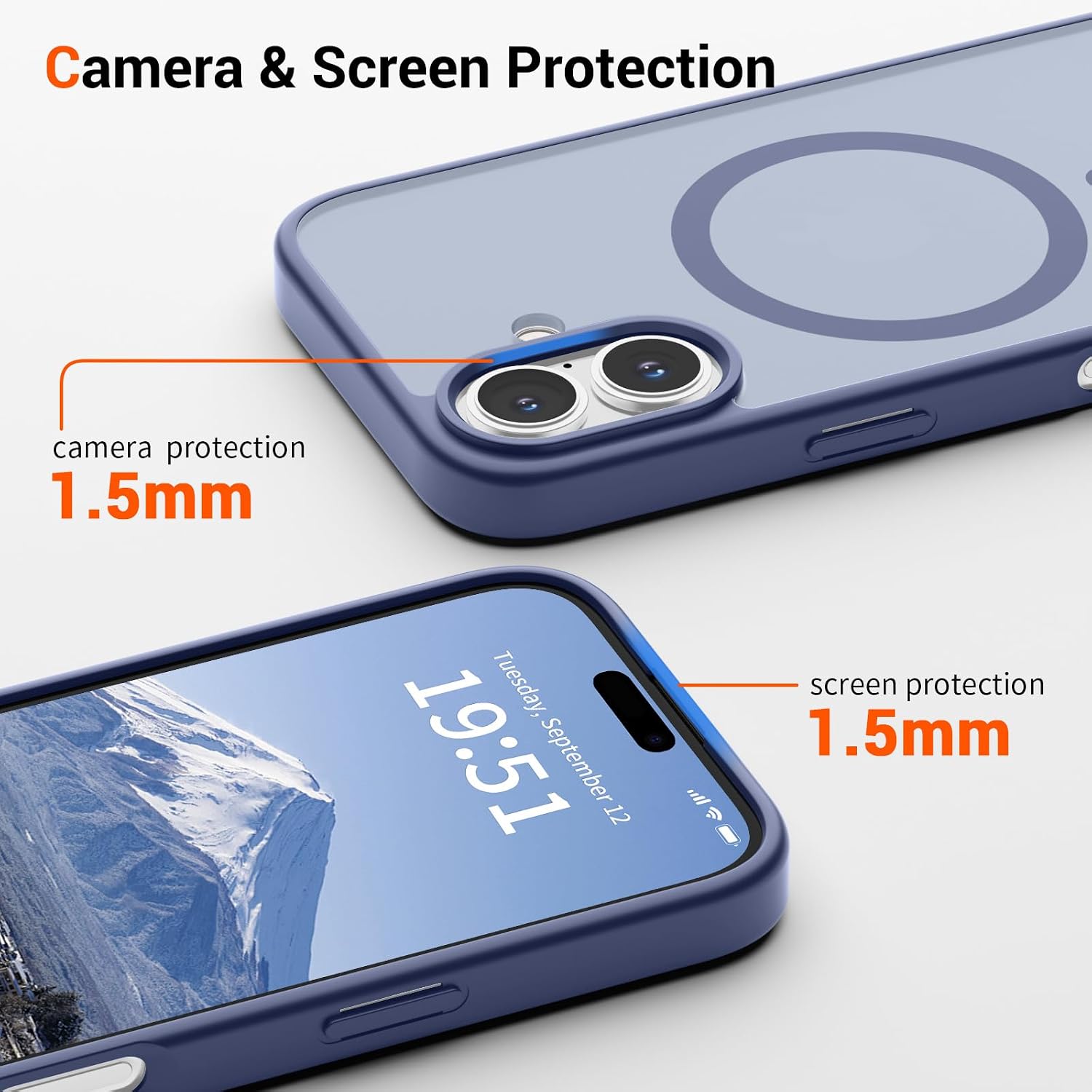 Thumbnail 5 de vnnink iPhone 16 Plus Case Magnetic 4-Airbag