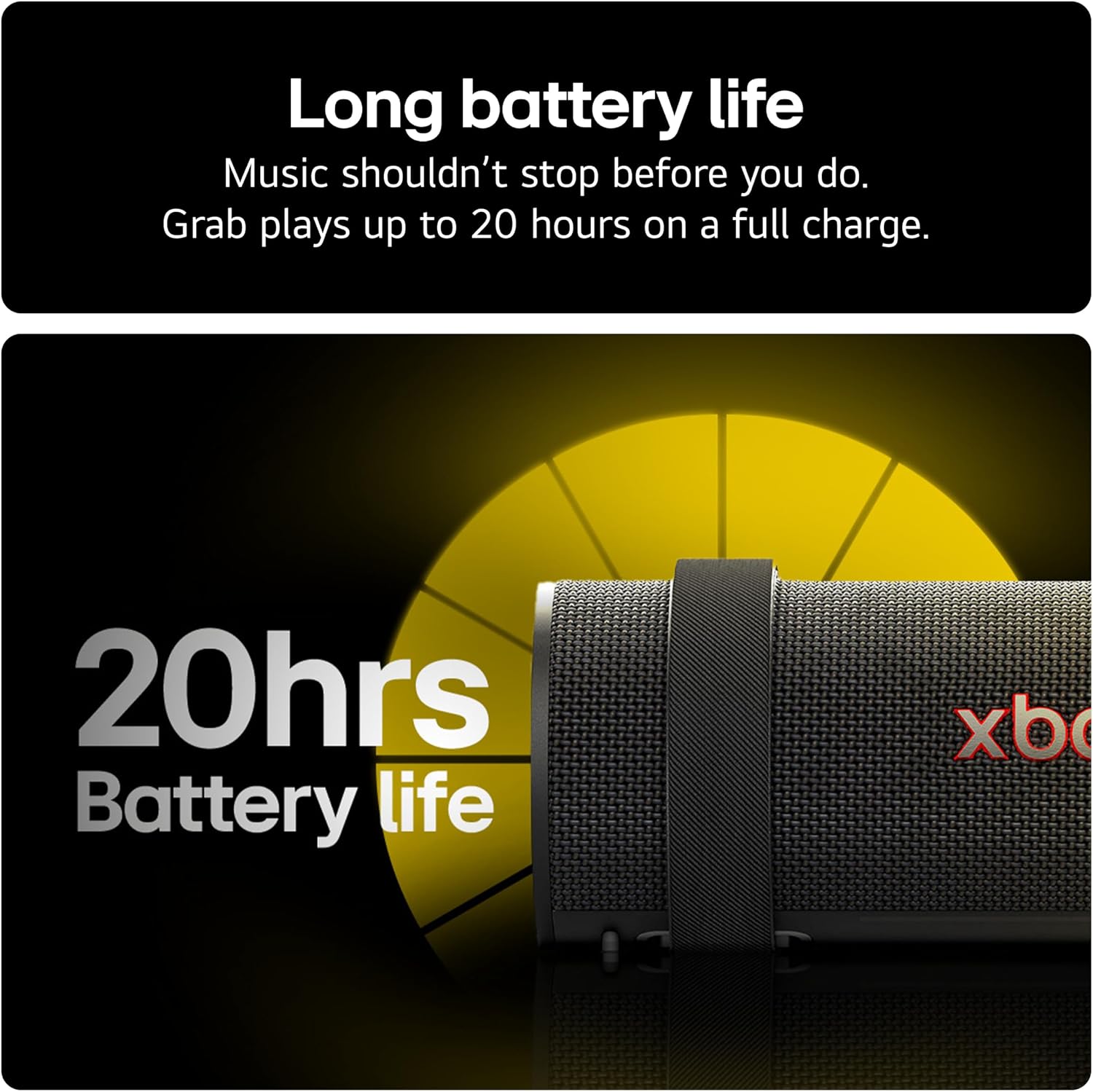 Thumbnail 6 de LG xboom Grab portable Bluetooth speaker 20h playback