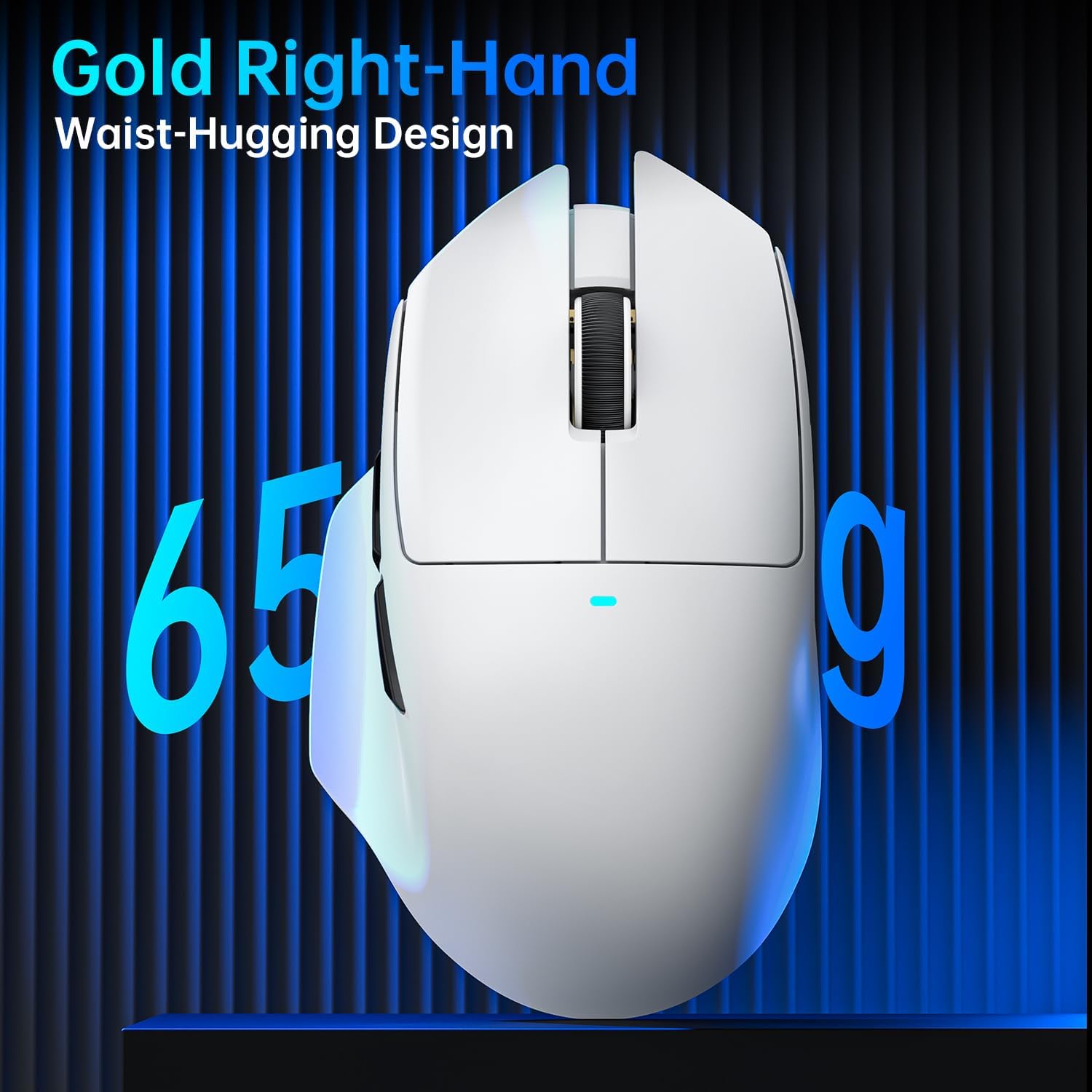 Thumbnail 6 de ATTACK SHARK V6 65g SUPERLIGHT Mouse with Magnetic Charging Dock