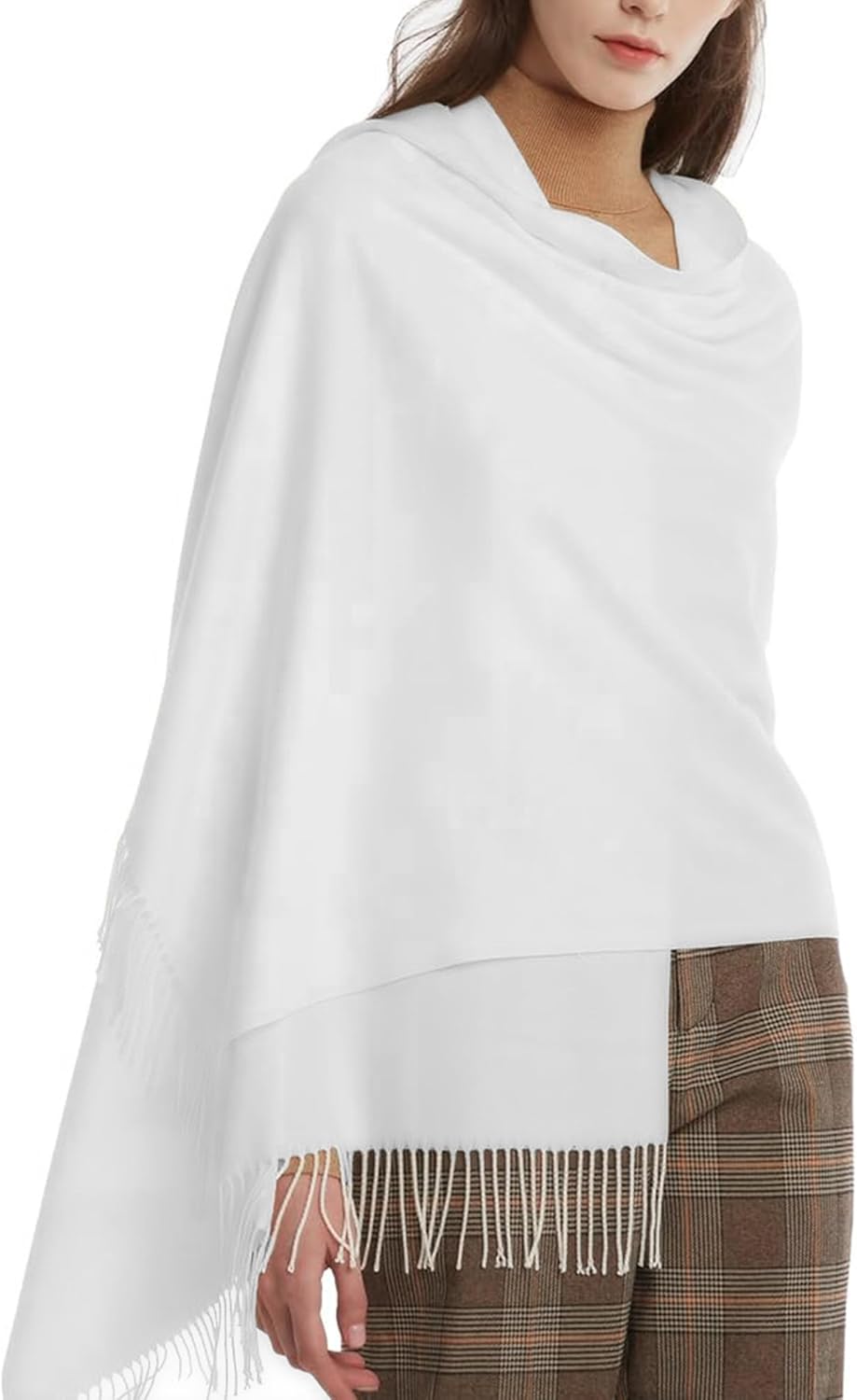 Thumbnail 3 de FURTALK Butter-Soft Pashmina Shawl Wrap for Women
