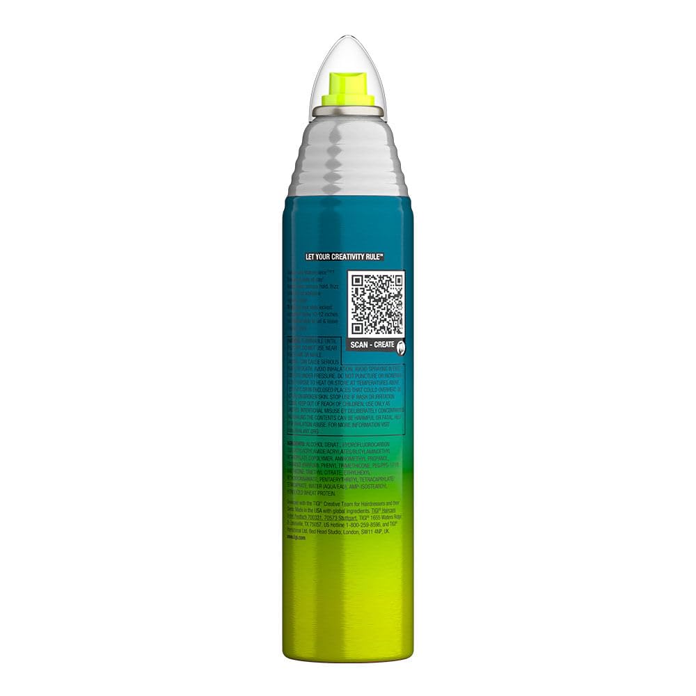 Detalle 2 de Bed Head by Tigi Masterpiece Shiny Haarspray – starker Halt und brillanter Glanz (340 ml)