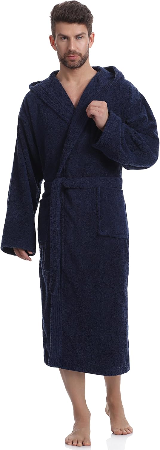 Detalle 2 de Ladeheid Peignoir de Bain Éponge 100% Coton Homme LA40-190