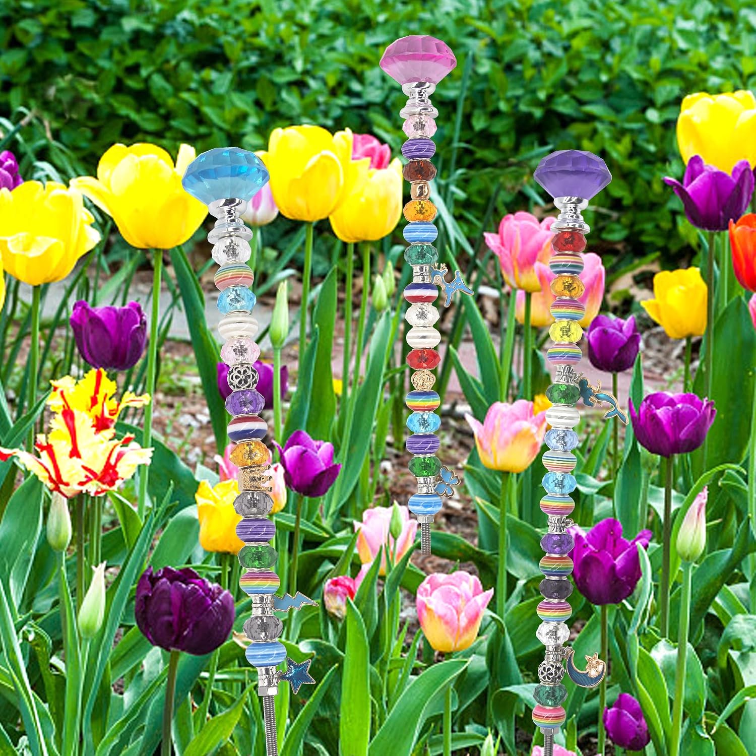 Thumbnail 6 de DIY Fairy Garden Stakes Kit, 129-piece set