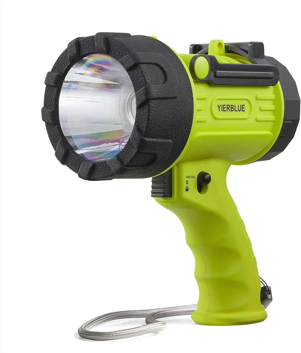 YIERBLUE Rechargeable Spotlight 200,000 LED