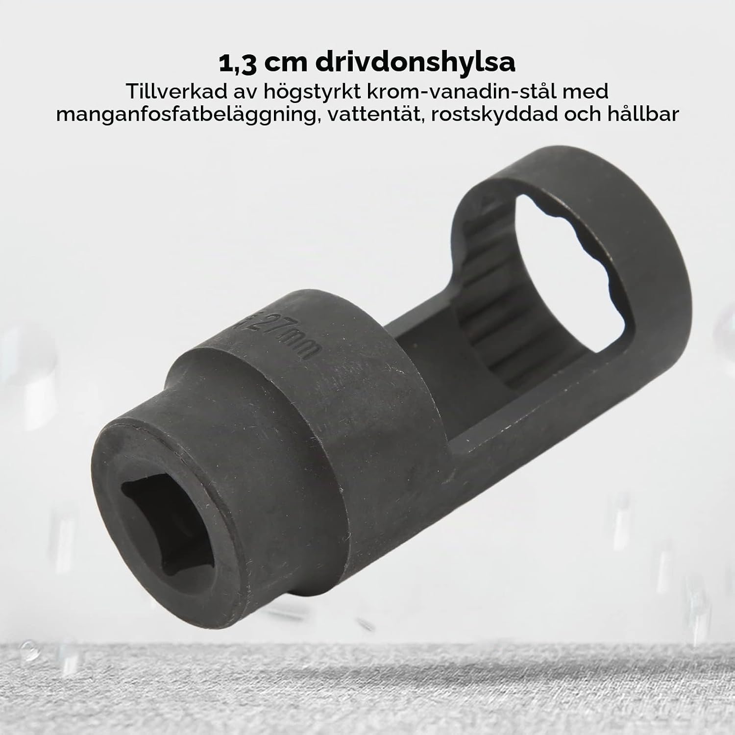 Detalle de Aramox Aramoxda9i3vnepy injektorhylsa 27 mm, 12-kant, 1/2-tums drivning