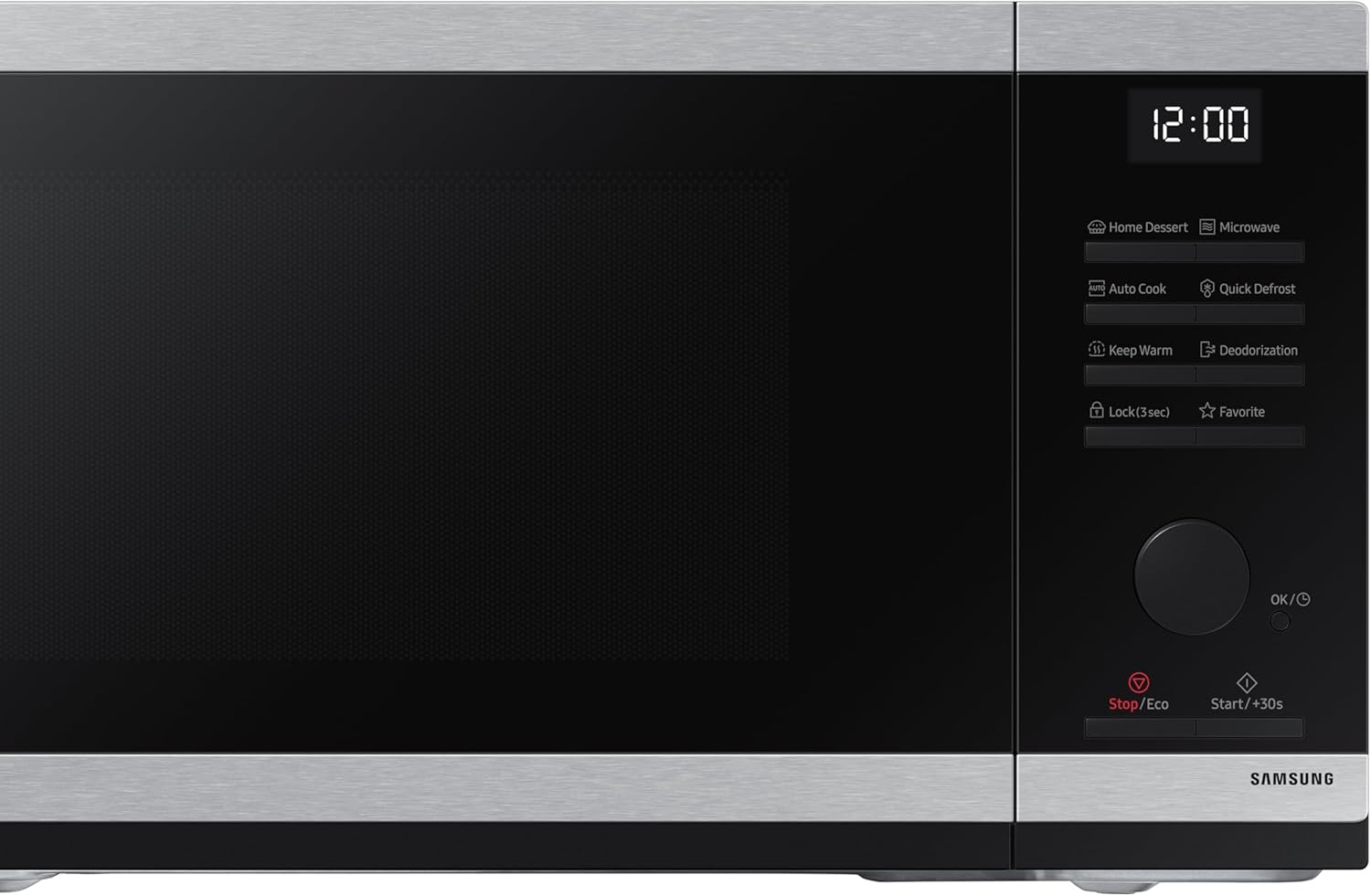Thumbnail 5 de Samsung Solo Microwave MS23DG4504ATE3 (800W, 23L) in Stainless Steel