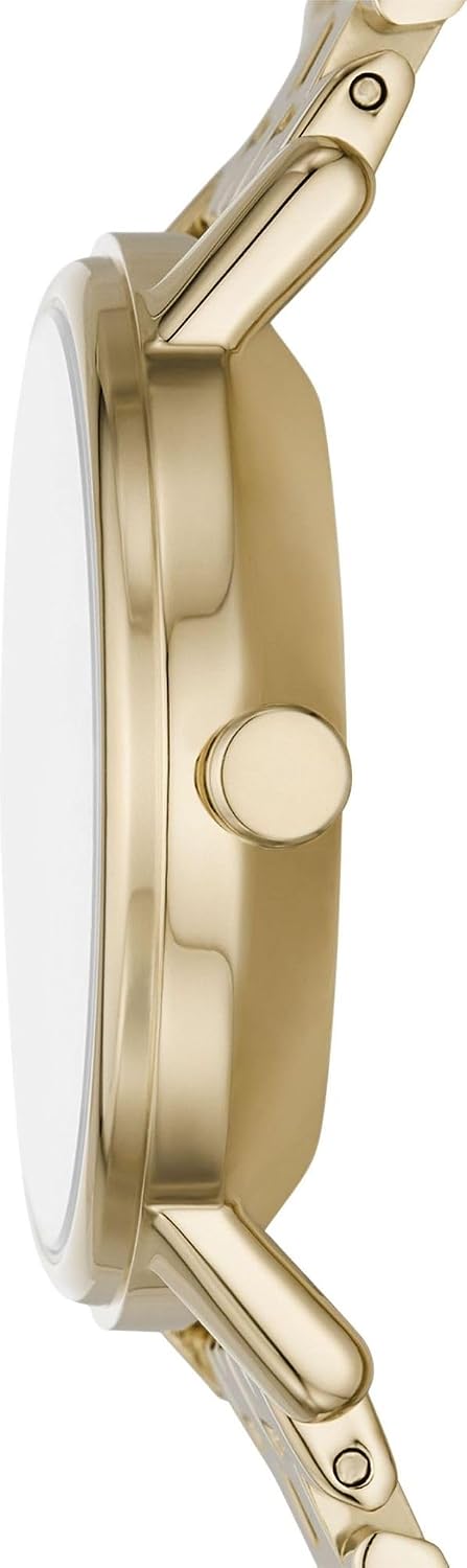 Detalle 2 de Skagen Kuppel Damenuhr – Quarz-Dreizeiger mit Edelstahl-, Stoff- oder Lederarmband