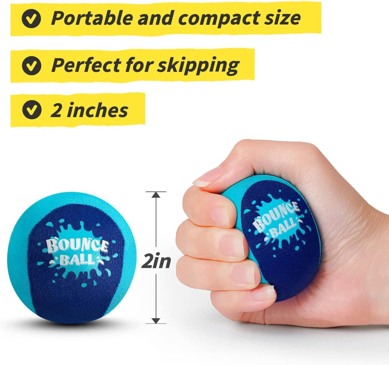 Detalle 1 de KmmiFF Wasser Sprungball 2er Set