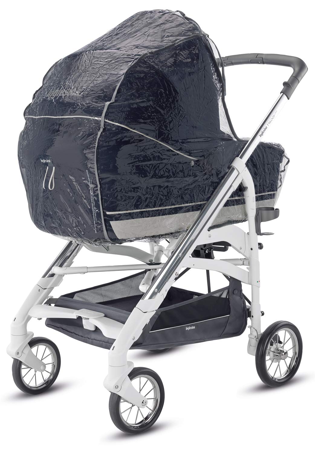 Detalle 1 de Inglesina Regenschutz für Kinderwagen – kompatibel mit Aptica, Aptica Xt, Trilogy und Quad