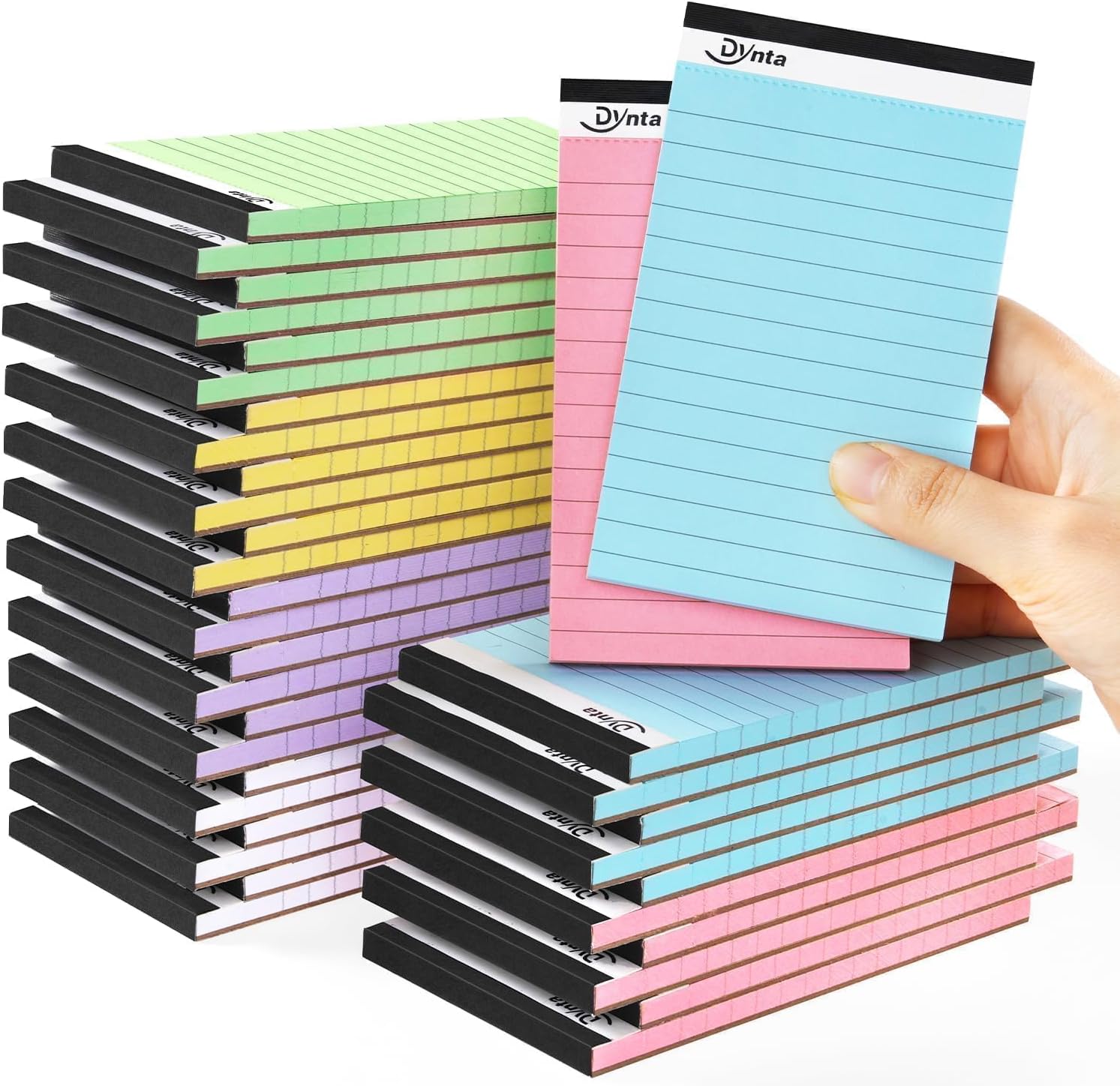 Detalle de Dynta 3 x 5-Inch Mini Note Pads, 36-Pack, Perforated, 80 GSM Paper