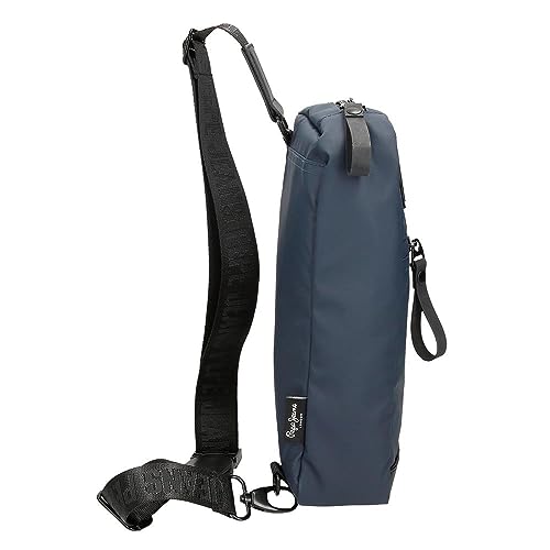 Detalle 2 de Pepe Jeans Hoxton Bandolera azul 14x25x6 cms