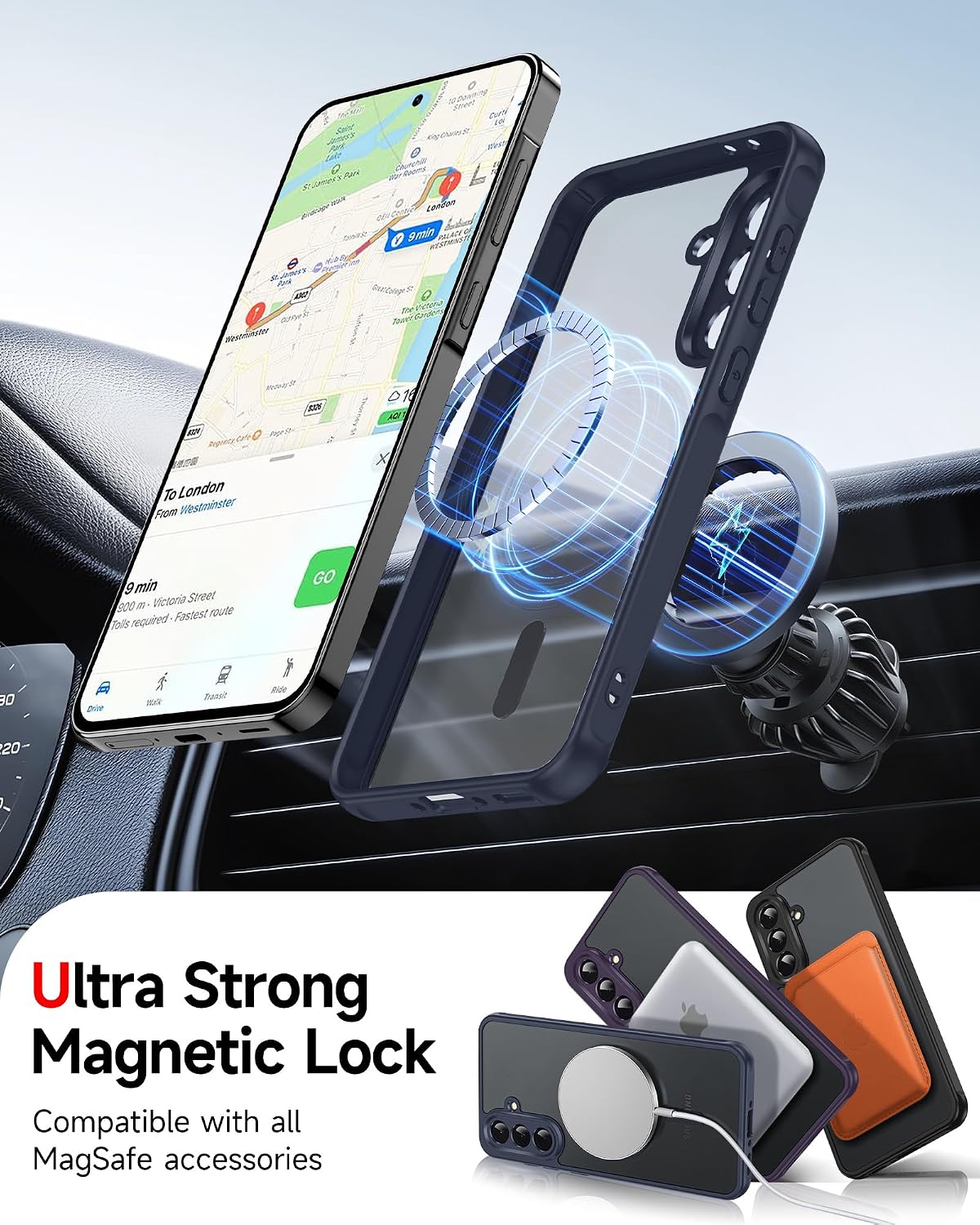 Detalle de LeYi Samsung Galaxy A56 case