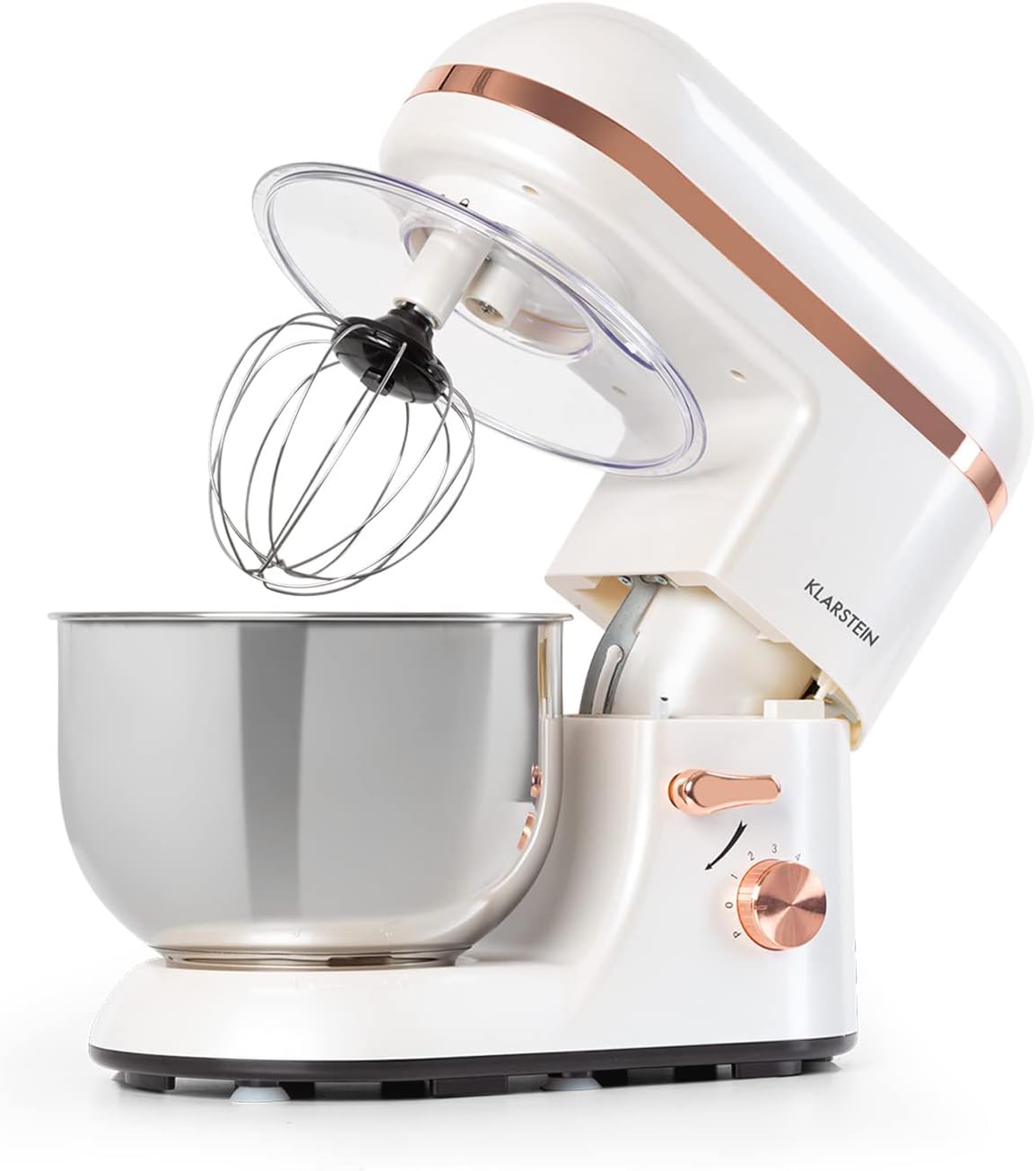Detalle de Klarstein 4060656162305 Bella Elegance köksmaskin, 5 l och pulsfunktion