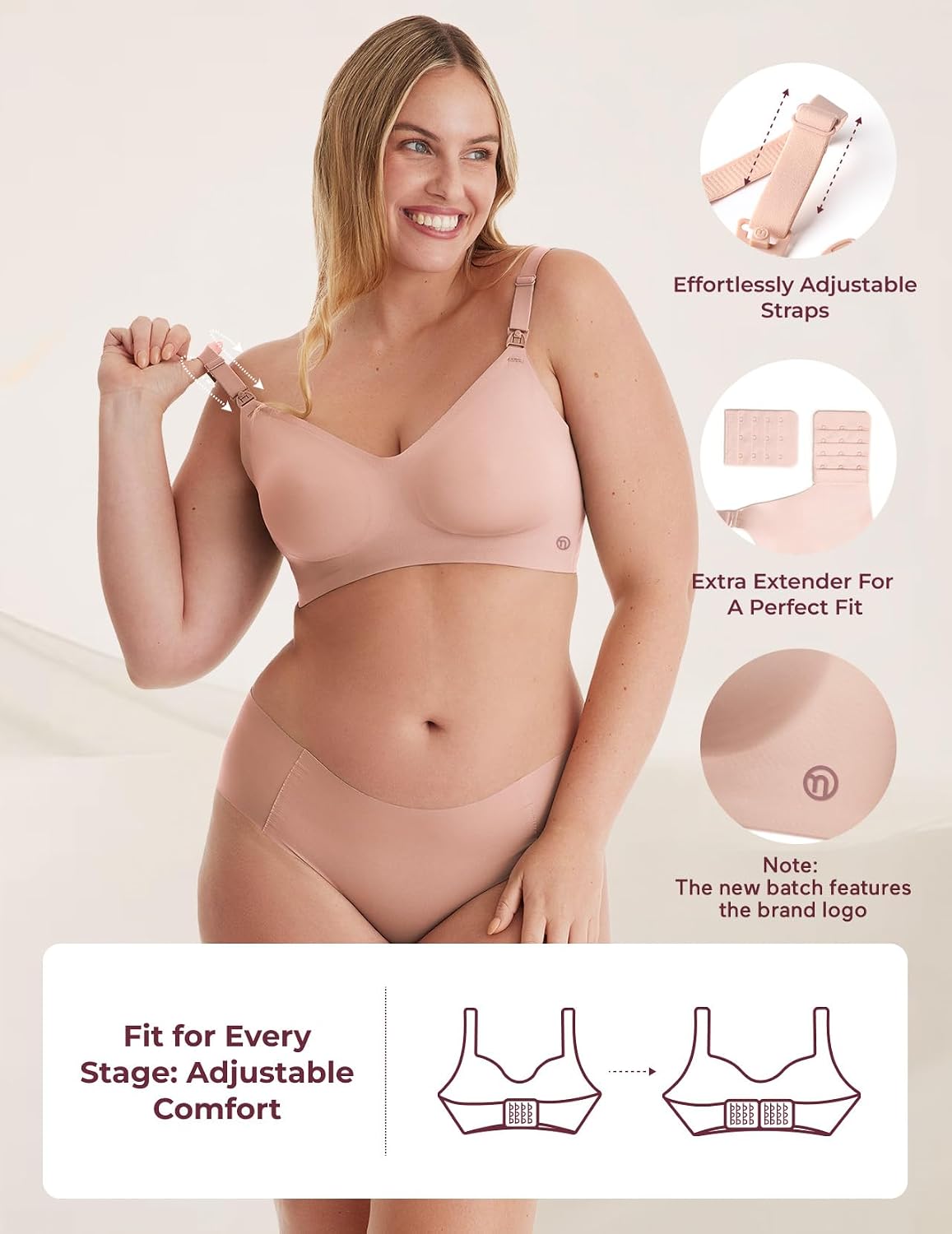 Thumbnail 3 de Momcozy YN21 Seamless Nursing Bra