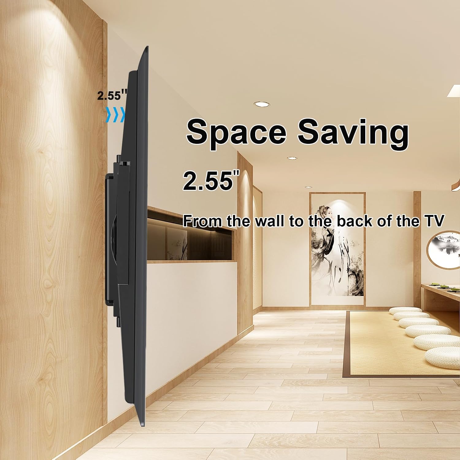 Thumbnail 5 de JXMTSPW TV Wall Bracket 85kg, Low Profile