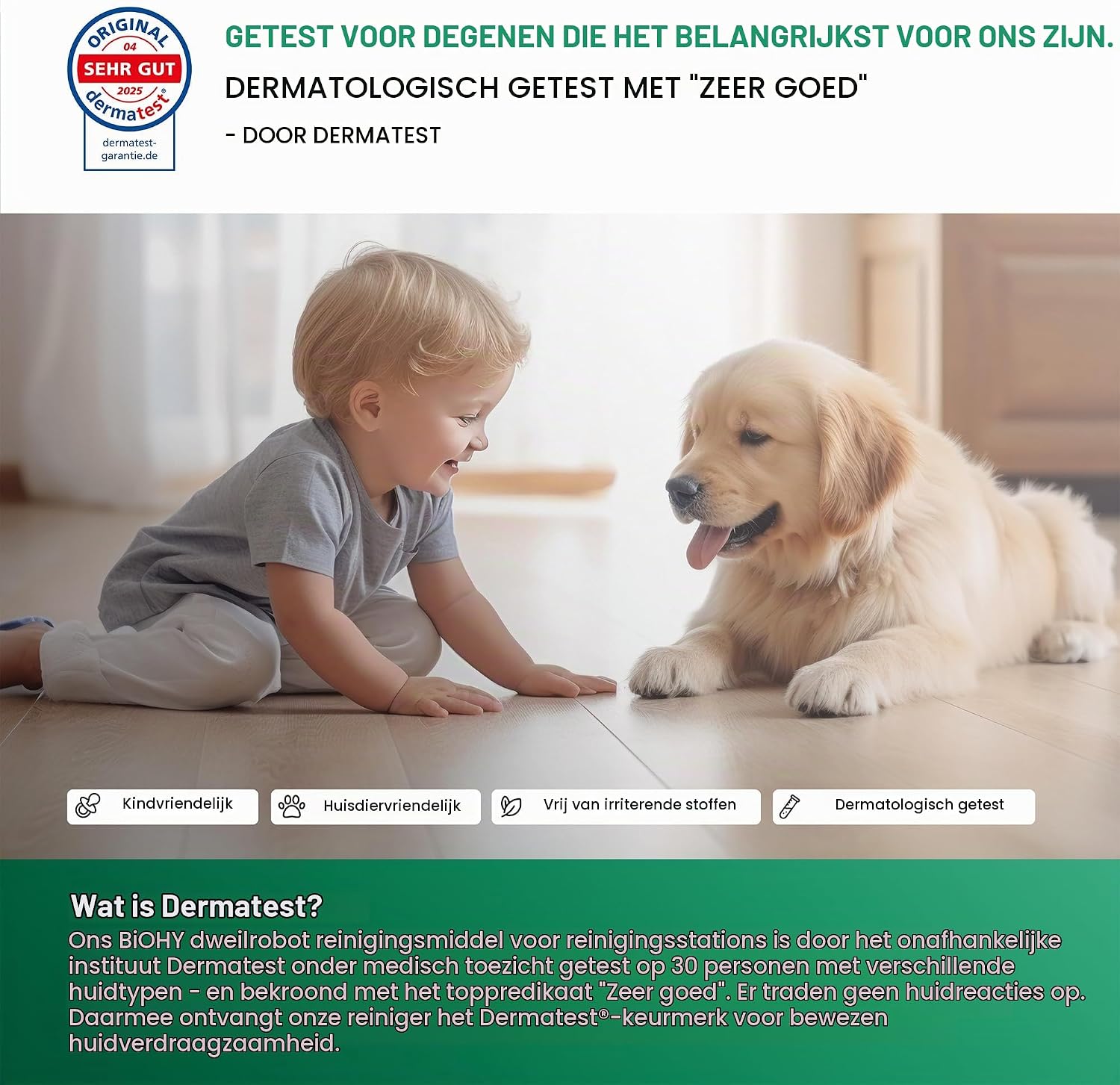 Detalle de BiOHY dweilrobotreiniger voor reinigingsstations, 10 liter, schuimarm concentraat
