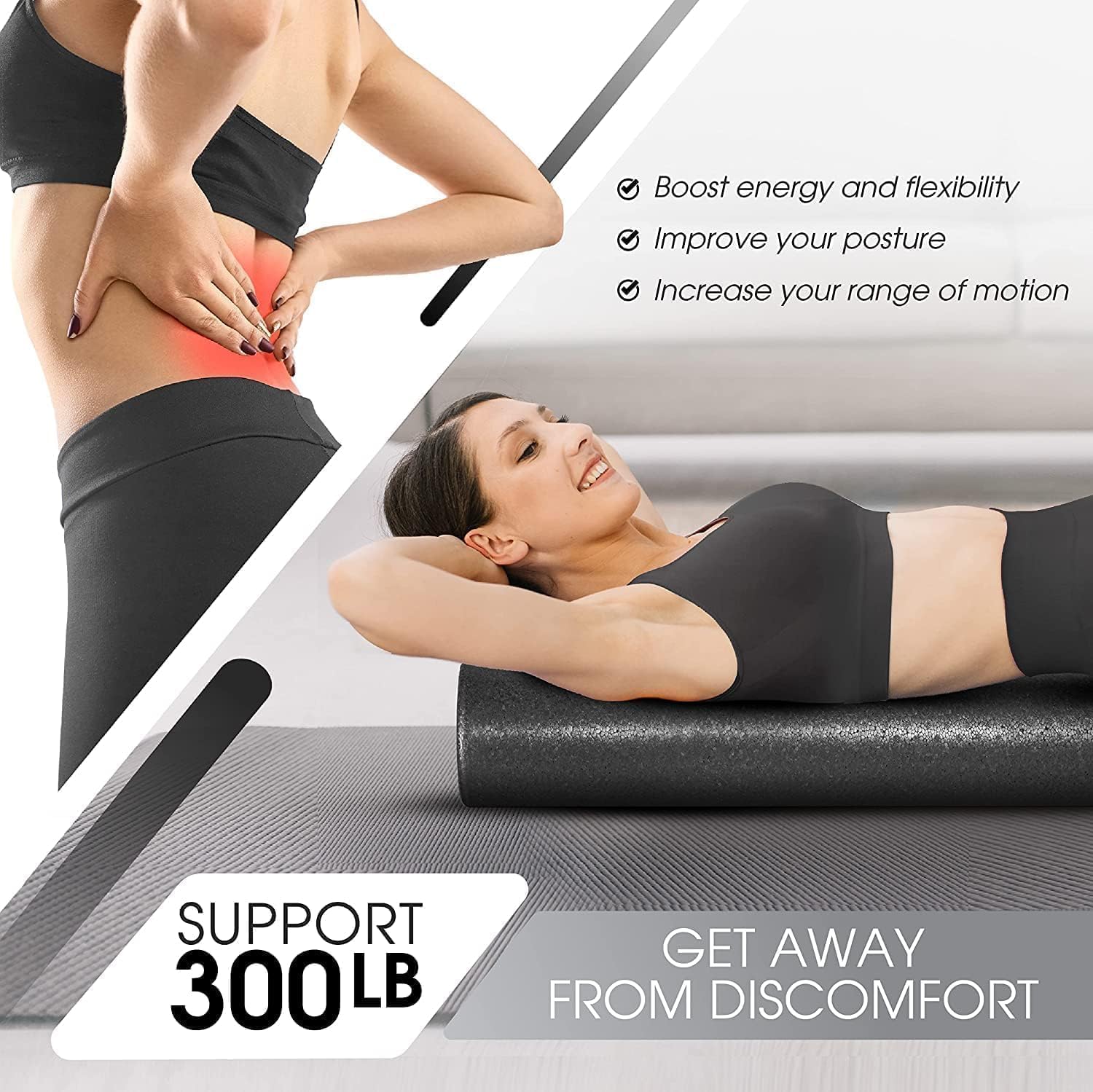 Thumbnail 3 de Yes4All EPP foam roller 90 cm