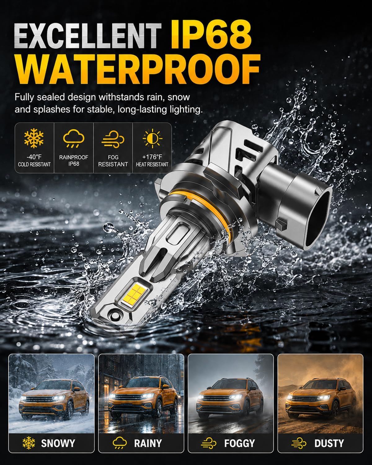 Thumbnail 6 de Ursprung headlight bulbs 9012/HIR2