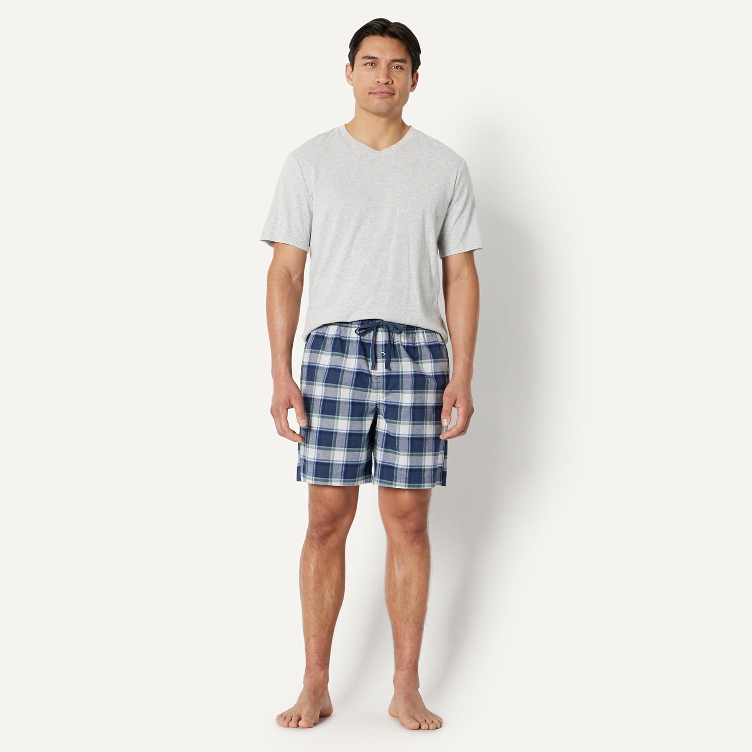 Thumbnail 4 de Amazon Essentials men’s lounge cotton stretch poplin pyjama shorts