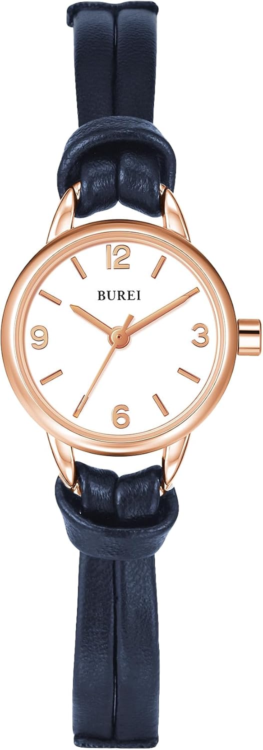 Detalle de BUREI Mini reloj analógico mujer 30 m