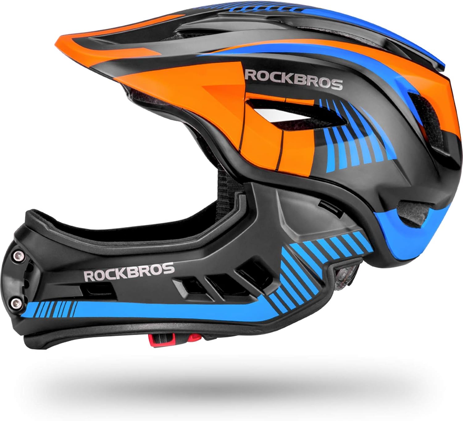 ROCKBROS Kids Full Face Helmet: Lightweight 2-in-1 Protection for Active Young Riders
