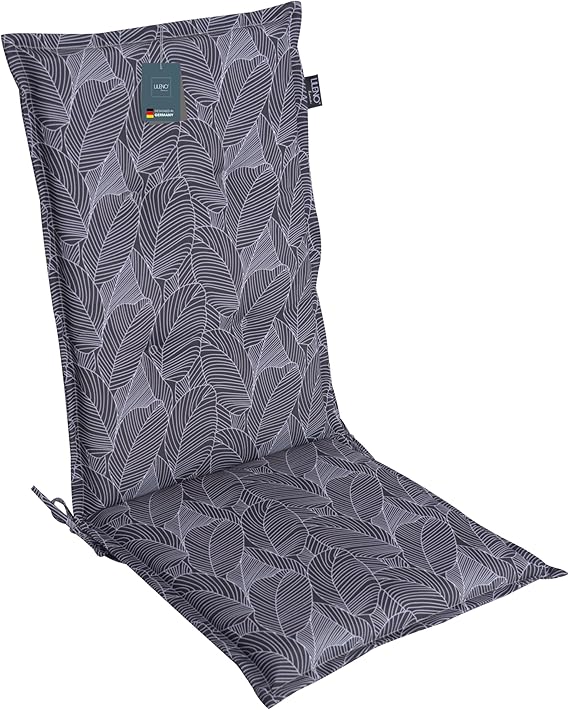 LILENO HOME Cojín para Silla de Jardín 🌿 Respaldo Alto Antracita