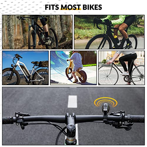 Thumbnail 5 de ROCKBROS Campanello bici in alluminio con suono chiaro