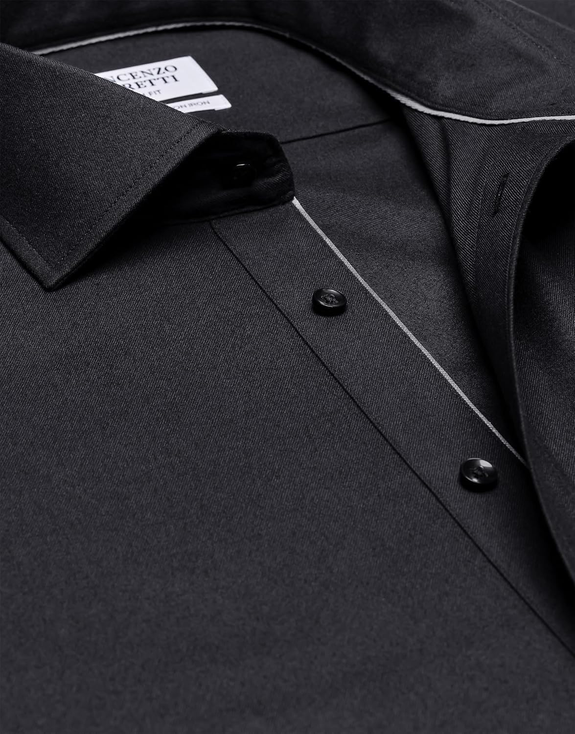 Detalle 2 de Vincenzo Boretti Chemise Slim-fit infroissable đ