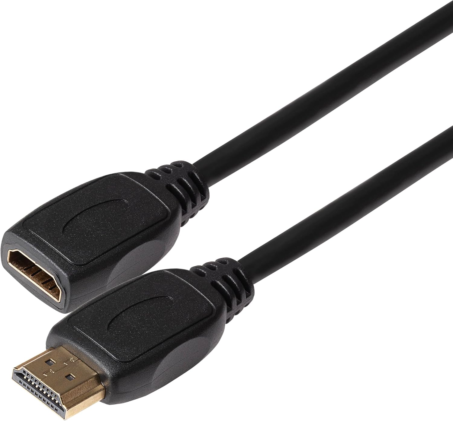 Thumbnail 2 de Maplin HDMI Extension Cable 3m (4K 30Hz) – Male to Female, Ultra HD High Speed
