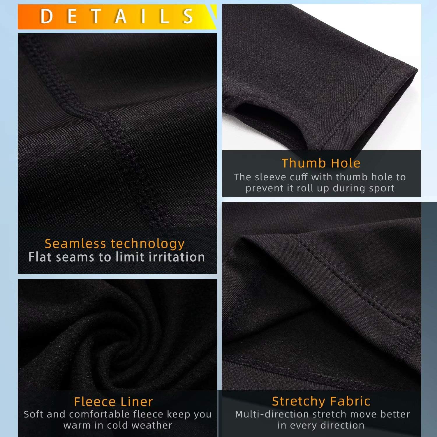 Thumbnail 6 de Sillictor Women's Thermal Base Layer Top for Sports